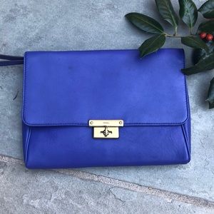 FOSSILE amazing genuine leather clutch